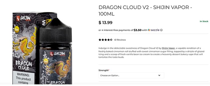 Screenshot 2026-05-03 at 11-05-39 Dragon Cloud V2 - Shijin Vapor - 100mL $13.99