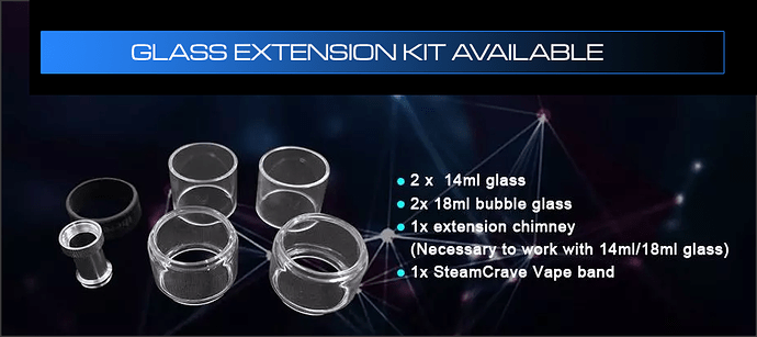 45 Glass Extension Kit