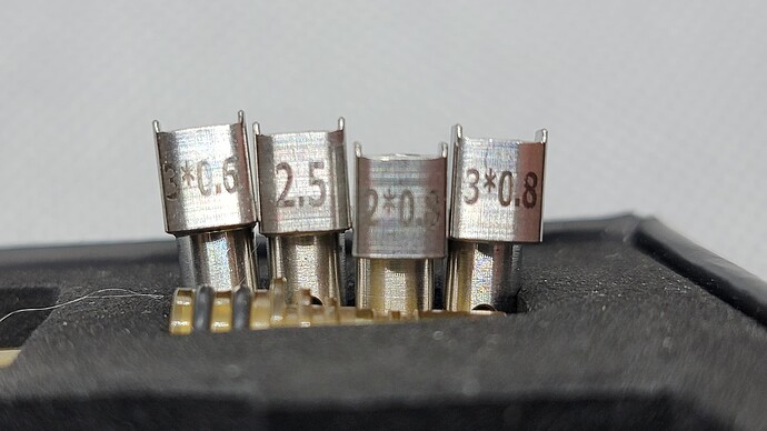 8 Airflow Sizes