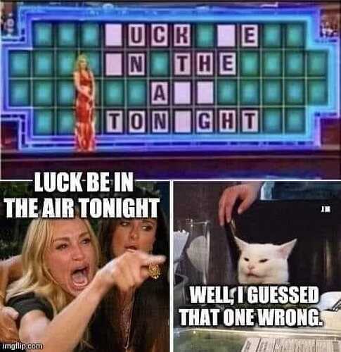 luck be in the air