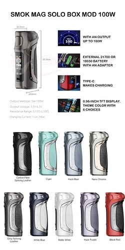 Smok-Mag-Solo-Box-Mod-100W-Colors