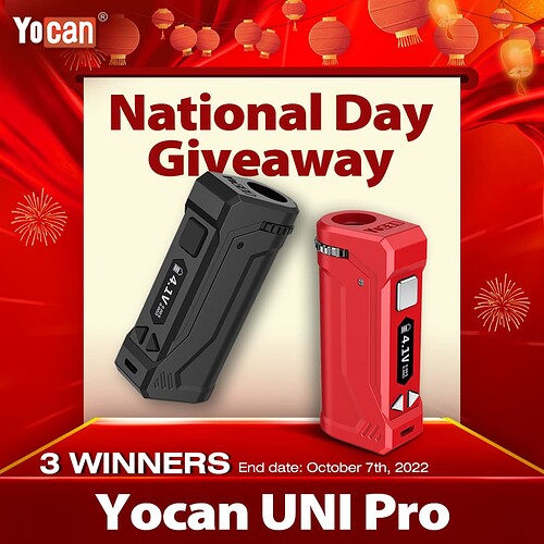 Yocan UNI Pro-National Day giveaway-1