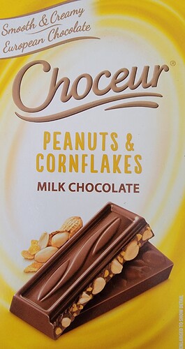 Peanuts and Conflakes Milk Chocolate