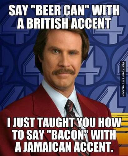 beer can vs bacon