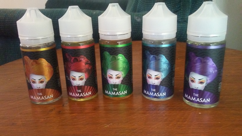 The mamasan flavor line review-a finished ejuice - Vendor Juice Reviews