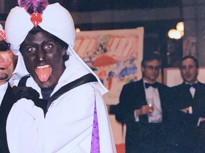 trudeau blackface