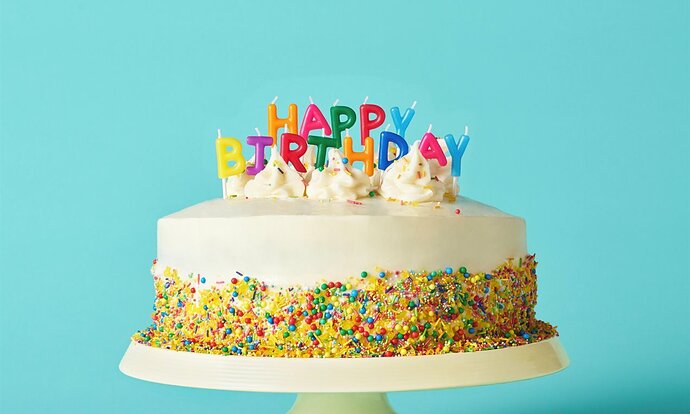 Happy Birthday sprinkles