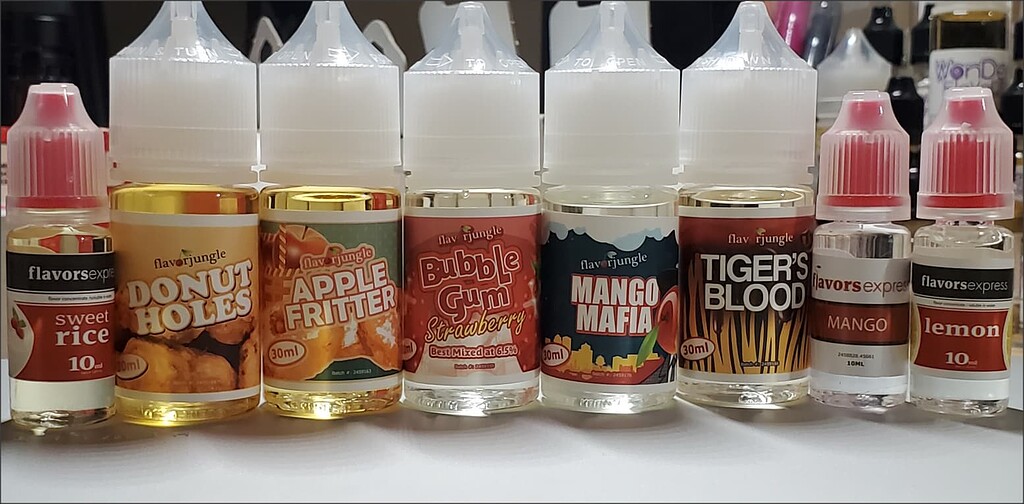 best glass cleaner for vape residue Jungle Flavors / Flavor Jungle One Shot Tests by SessionDrummer - Flavor  tasting notes
