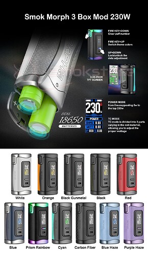 Smok-Morph-3-Box-Mod-230W-Colors