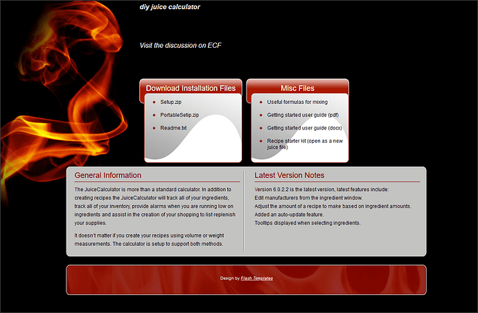 Hot Rod's Juice Calculator