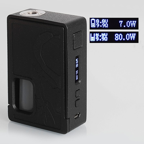 authentic-yiloong-squonk-predator-80w-3d-printed-vw-variable-wattage-box-mod-black-13ml-dropper-bottle-1-x-18650 (4)