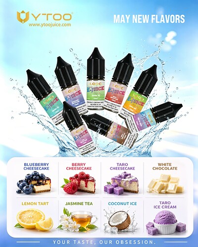 2026 YTOO E-LIQUID manufacturer may new flavors-10
