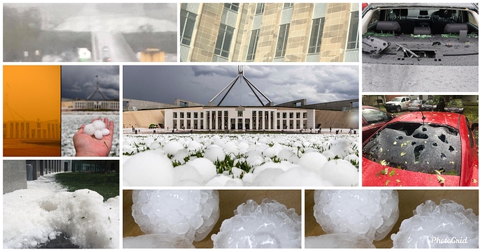 Canberra hailstorm Jan2020