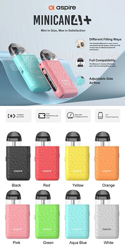 Aspire-Minican-4-Plus-Pod-System-Kit-1000mAh-Colors
