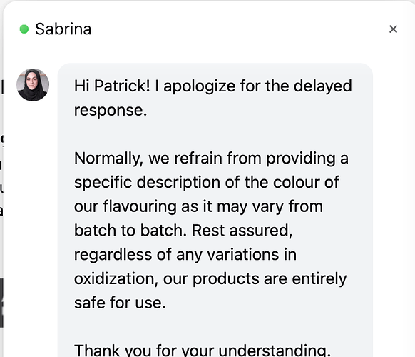 Sabrina Dashvapes flv cream
