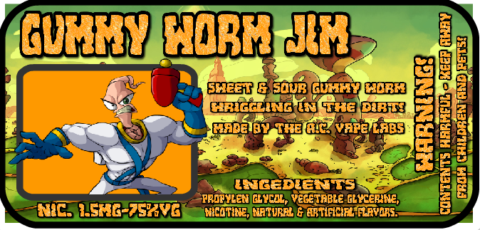 Gummy Worm Jim